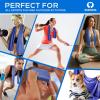 imageSukeen 4 Pack Cooling Towel 40quotx12quot Soft Breathable Chilly Microfiber Towel for Yoga Sport Running Gym Workout ampamp More ActivitiesBlueGreyRoyal BlueBlack