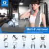 imageSukeen 4 Pack Cooling Towel 40quotx12quot Soft Breathable Chilly Microfiber Towel for Yoga Sport Running Gym Workout ampamp More ActivitiesDark Blue Dark GreyBrownBlack