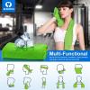 imageSukeen 4 Pack Cooling Towel 40quotx12quot Soft Breathable Chilly Microfiber Towel for Yoga Sport Running Gym Workout ampamp More ActivitiesDark BlueGreenBlackPink
