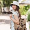 imageSukeen Bucket Hat for Women Men Lightweight Packable Fisherman Hat Reversible Adjustable Cooling Sun Hat for Hiking TravelWhite
