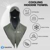 imageSukeen Cooling Hoodie Towel Instant Cooling Towels for Neck and Face Quick Drying Cooling Towels for Hot Weather WorkoutDark Gray