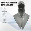 imageSukeen Cooling Hoodie Towel Instant Cooling Towels for Neck and Face Quick Drying Cooling Towels for Hot Weather WorkoutLight Gray