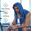 imageSukeen Cooling Hoodie Towel Instant Cooling Towels for Neck and Face Quick Drying Cooling Towels for Hot Weather WorkoutRoyal Blue