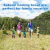 imageSukeen Cooling Towel 40quotx12quot Bulk Ice TowelSoft Breathable Chilly TowelMicrofiber Towel for YogaSportRunningGymWorkoutCampingFitnessWorkout ampamp More ActivitiesBlue4Dark Blue4Grey4Black4Dark Grey4
