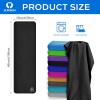 imageSukeen Cooling Towel40quotx12quot Sweat Towel Cold Towel for NeckampampHeadSoft Breathable Chilly Towel for Yoga Golf Gym Camping Running Workout ampamp More Activities2dark Grey2dark Blue2grey2black