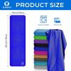 imageSukeen Cooling Towel40quotx12quot Sweat Towel Cold Towel for NeckampampHeadSoft Breathable Chilly Towel for Yoga Golf Gym Camping Running Workout ampamp More Activities6dark Blue6grey