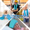 imageSukeen Cooling Towel40quotx12quot Sweat Towel Cold Towel for NeckampampHeadSoft Breathable Chilly Towel for Yoga Golf Gym Camping Running Workout ampamp More Activities2blue2dark Blue2lake Blue2pink2grey2black