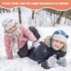 imageSukeen Kids Trapper Hat for Girls Boy Windproof Kids Warm Hat FurLined Earflap Hat with Mask for Cold Snow WeatherLight Purple