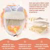 imageSukeen Kids Trapper Hat for Girls Boy Windproof Kids Warm Hat FurLined Earflap Hat with Mask for Cold Snow WeatherLight Purple