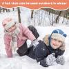 imageSukeen Kids Trapper Hat for Girls Boy Windproof Kids Warm Hat FurLined Earflap Hat with Mask for Cold Snow WeatherPink