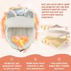 imageSukeen Kids Trapper Hat for Girls Boy Windproof Kids Warm Hat FurLined Earflap Hat with Mask for Cold Snow WeatherSilver