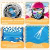 imageSukeen Kids Winter Balaclava Ski Mask for Girls Boys Breathable Face Mask Warmer Face Cover with Neck Gaiters for OutdoorBlue