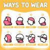 imageSukeen Kids Winter Balaclava Ski Mask for Girls Boys Breathable Face Mask Warmer Face Cover with Neck Gaiters for OutdoorRose Red