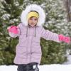 imageSukeen Kids Winter Beanie Hat for Girls Boys Antistatic Kids Warm Earflap Hat Polar Fleece Peruvian Inner Hat for OutdoorBlackyellow