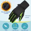 imageSukeen Kids Winter Gloves Soft Warm Touchscreen AntiSlip Gloves for Kids Boys Girls Cycling Running Sports OutdoorGreen