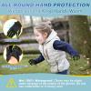 imageSukeen Kids Winter Gloves Soft Warm Touchscreen AntiSlip Gloves for Kids Boys Girls Cycling Running Sports OutdoorGreen