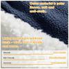 imageSukeen Kids Winter Hat Scarf Set for Girls Boys Antistatic kids Warm Hat Antipilling Earflap Hat for Cold WeatherLight Graynavy Blue