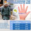 imageSukeen Kids Winter Warm Gloves for Boys Girls Windproof PU Cold Weather Gloves Aged 414 AntiSlip Gloves for Cycling OutdoorRose