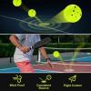 imageSukeen Outdoor Pickleball Balls with Mesh Bag 40 Holes Pickleball Balls Outdoor High Bounce Pickle Balls for All Style Pickleball PaddlesNeon Green
