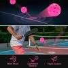 imageSukeen Outdoor Pickleball Balls with Mesh Bag 40 Holes Pickleball Balls Outdoor High Bounce Pickle Balls for All Style Pickleball PaddlesRose Red