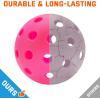 imageSukeen Outdoor Pickleball Balls with Mesh Bag 40 Holes Pickleball Balls Outdoor High Bounce Pickle Balls for All Style Pickleball PaddlesRose Red