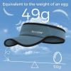 imageSukeen Sport Performance Visor hat for Women MenLightweight Sun Hats Packable Empty Top Cap for Sun Protection and OutdoorBlue
