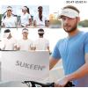 imageSukeen Sport Performance Visor hat for Women MenLightweight Sun Hats Packable Empty Top Cap for Sun Protection and OutdoorWhite