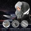 imageSukeen Trapper Hats Windproof Winter Hat Water Repellent Warm Hat Lightweight Earflap Hat with Mask for Cold Snow WeatherGrey