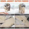 imageSukeen Trapper Hats Windproof Winter Hat Water Repellent Warm Hat Lightweight Earflap Hat with Mask for Cold Snow WeatherKhaki