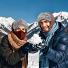imageSukeen Trapper Hats Windproof Winter Hat Water Repellent Warm Hat Lightweight Earflap Hat with Mask for Cold Snow WeatherRed