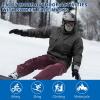 imageSukeen Winter Balaclava Face Mask Breathable Ski Mask for Men Women Warmer Bandana Face Cover Cold Neck Gaiters for OutdoorGrey