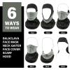imageSukeen Winter Balaclava Face Mask Breathable Ski Mask for Men Women Warmer Bandana Face Cover Cold Neck Gaiters for OutdoorGrey