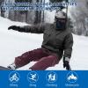 imageSukeen Winter Balaclava Face Mask Breathable Ski Mask for Men Women Warmer Bandana Face Cover Cold Neck Gaiters for OutdoorNavy Blue