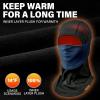 imageSukeen Winter Balaclava Face Mask Breathable Ski Mask for Men Women Warmer Bandana Face Cover Cold Neck Gaiters for OutdoorNavy Blue