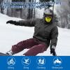 imageSukeen Winter Balaclava Face Mask Breathable Ski Mask for Men Women Warmer Bandana Face Cover Cold Neck Gaiters for OutdoorYellow