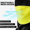 imageSukeen Winter Balaclava Face Mask Breathable Ski Mask for Men Women Warmer Bandana Face Cover Cold Neck Gaiters for OutdoorYellow