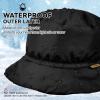 imageSukeen Winter Bucket Hat for Women Men Lightweight Insulated Warm Hat Waterproof Adjustable Fisherman Hat for Hiking Travel Black