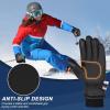 imageSukeen Winter Gloves Men Women 3M Thinsulate Thermal Gloves Touchscreen WaterResistant Snow Ski Glove for Cold Weather