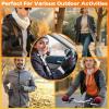 imageSukeen Winter Gloves Men Women Touchscreen AntiSlip Sports Gloves Lightweight Cold Weather Warm Gloves for Running CyclingRed
