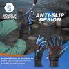 imageSukeen Winter Gloves Men Women Touchscreen AntiSlip Warm Mens Gloves for Running Driving Cycling Hiking Biking OutdoorBlue