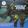 imageSukeen Winter Gloves Men Women Touchscreen AntiSlip Warm Mens Gloves for Running Driving Cycling Hiking Biking OutdoorGreen