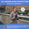imageSukeen Winter Gloves Men Women Touchscreen AntiSlip Warm Mens Gloves for Running Driving Cycling Hiking Biking OutdoorRose Red