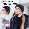 imageSukeen Winter Headbands for Women DoubleLayer Ear Warmers Womens Winter Headband for Running Cycling Sports Orange Dark Blue Size LBlue Navy Blue