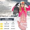imageSukeen Winter Warm Gloves for Men WomenWindproof Ski Gloves AntiSlip Touch Screen Snow Glove with Thick Plush for OutdoorGrey