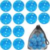 imageSukeen Outdoor Pickleball Balls with Mesh Bag 40 Holes Pickleball Balls Outdoor High Bounce Pickle Balls for All Style Pickleball PaddlesBlue