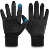 imageSukeen Winter Gloves Men Women Touchscreen AntiSlip Sports Gloves Lightweight Cold Weather Warm Gloves for Running CyclingBlack