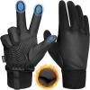 imageSukeen Winter Warm Gloves for Men WomenWindproof Running Gloves Touch Screen Cycling Gloves for Cold Weather Outdoor