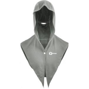 imageSukeen Cooling Hoodie Towel Instant Cooling Towels for Neck and Face Quick Drying Cooling Towels for Hot Weather WorkoutLight Gray