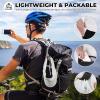imageSukeen 2 Pack Sports Sun Visor Men Women Lightweight Packable Cooling Stretchy Visor Hat for Running Tennis Golf2 White