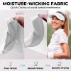 imageSukeen 2 Pack Sports Sun Visor Men Women Lightweight Packable Cooling Stretchy Visor Hat for Running Tennis GolfWhiteBlue